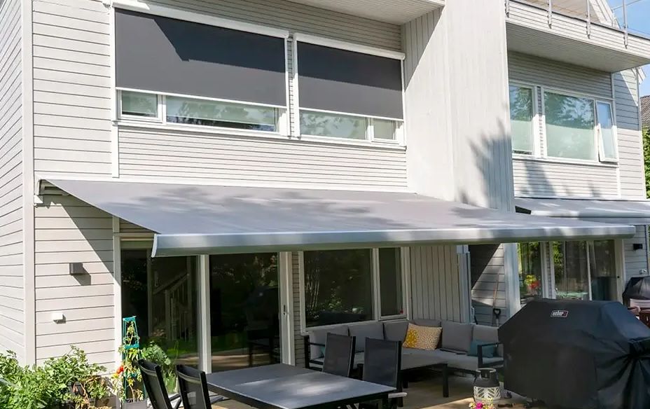 Terrassmarkiser i stockholm  smart skugga för uteplats och altan